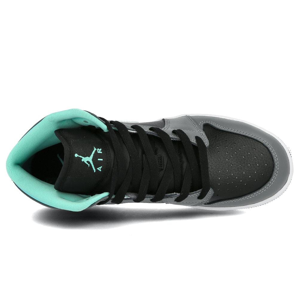 grey and aqua jordans