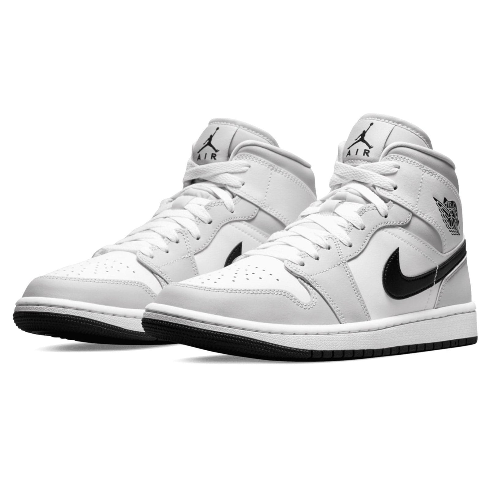 Jordan 1 mid white grey outlet