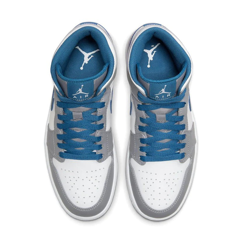 Air Jordan 1 Mid Cement True Blue What s Your Size UK