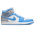 Air Jordan 1 Mid 'University Blue Grey'