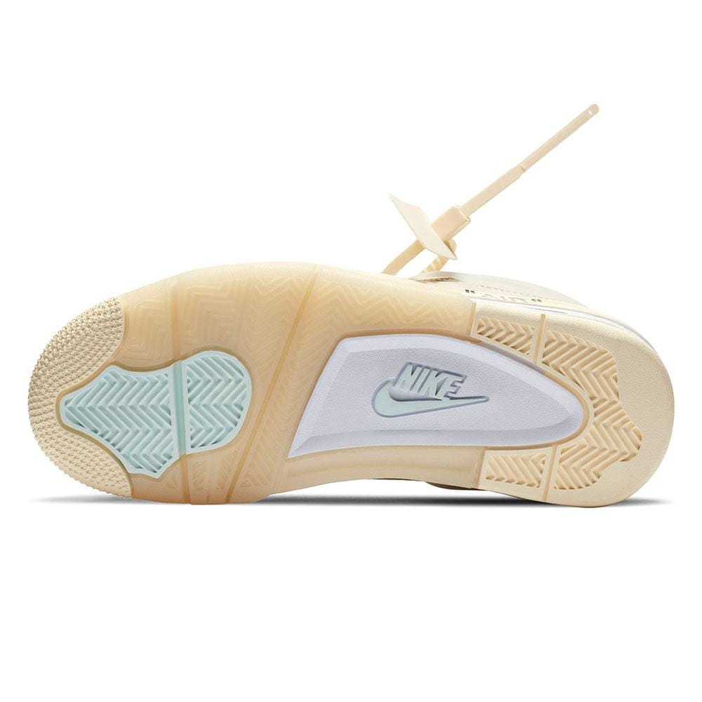 OFF-WHITE X WMNS Air Jordan 4 'Sail' – What's Your Size UK