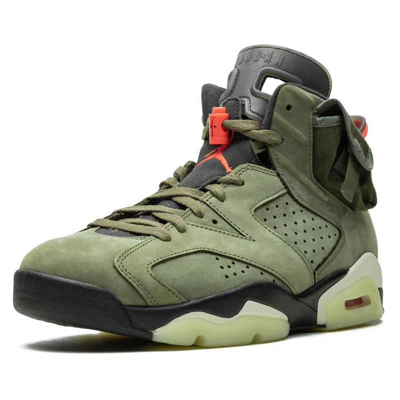 Travis Scott X Air Jordan 6 Retro 'Olive' - OUTLET