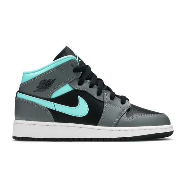 Jordan 1 Mid 'Grey Aqua'