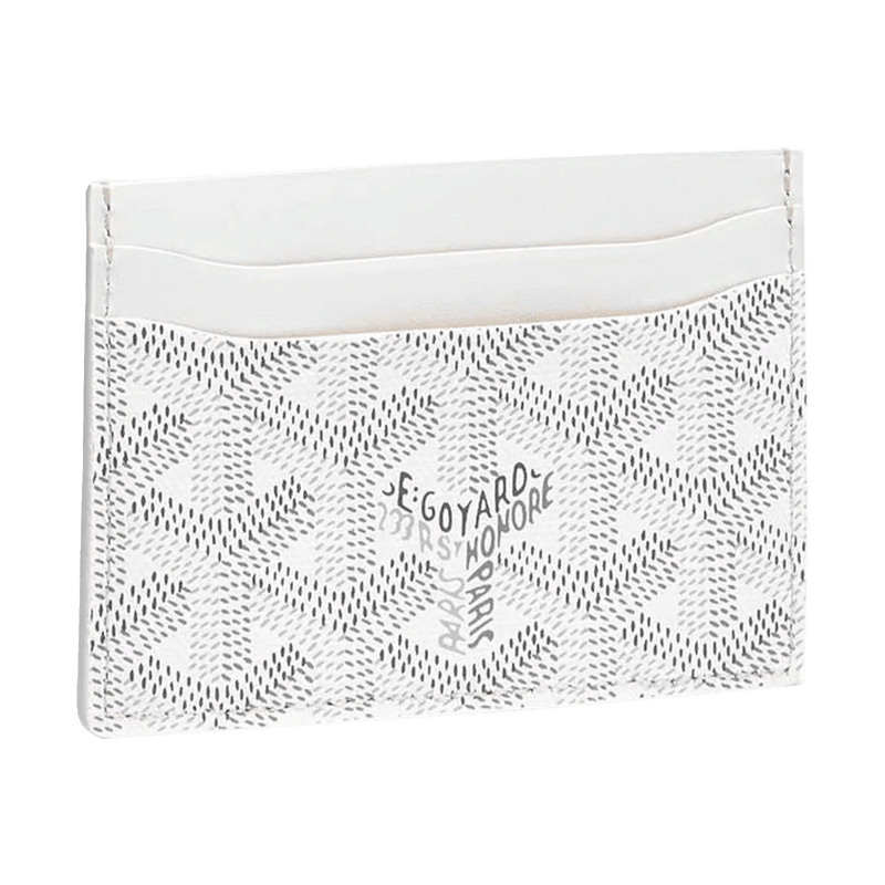 Goyard Saint Sulpice White Card Holder What s Your Size UK