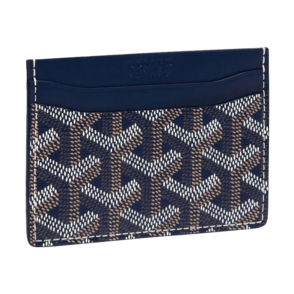 Goyard Saint Sulpice Navy Blue Card Holder – What's Your Size UK