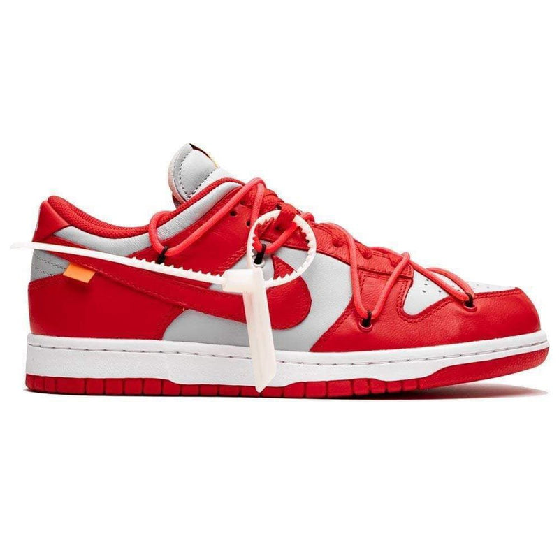 OFF-WHITE X Nike Dunk Low 'University Red'