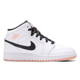 Air Jordan 1 Mid GS 'White Arctic Orange' - OUTLET