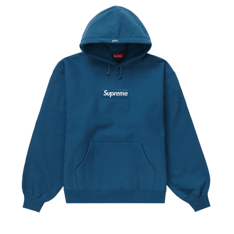 Supreme Box Logo Hoodie FW23 'Blue'