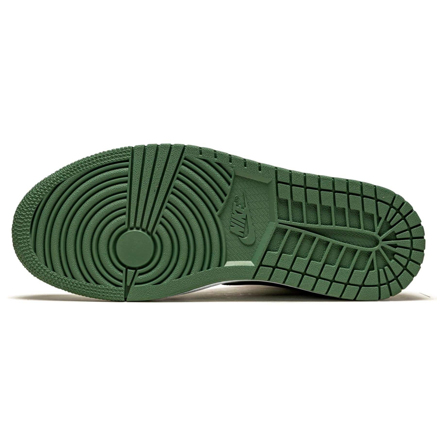 green bottom jordans